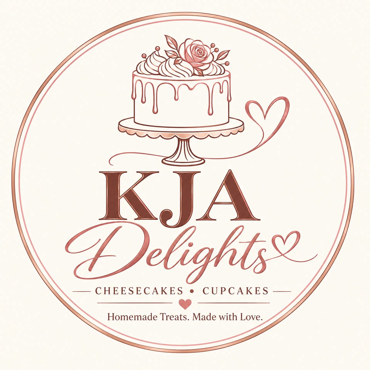 KJA Delights crest logo